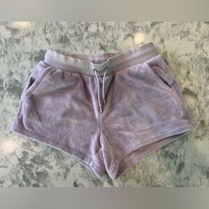 Athleta Kids Lavender Terry Shorts